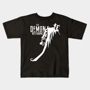 The Demon Returns (White) Kids T-Shirt